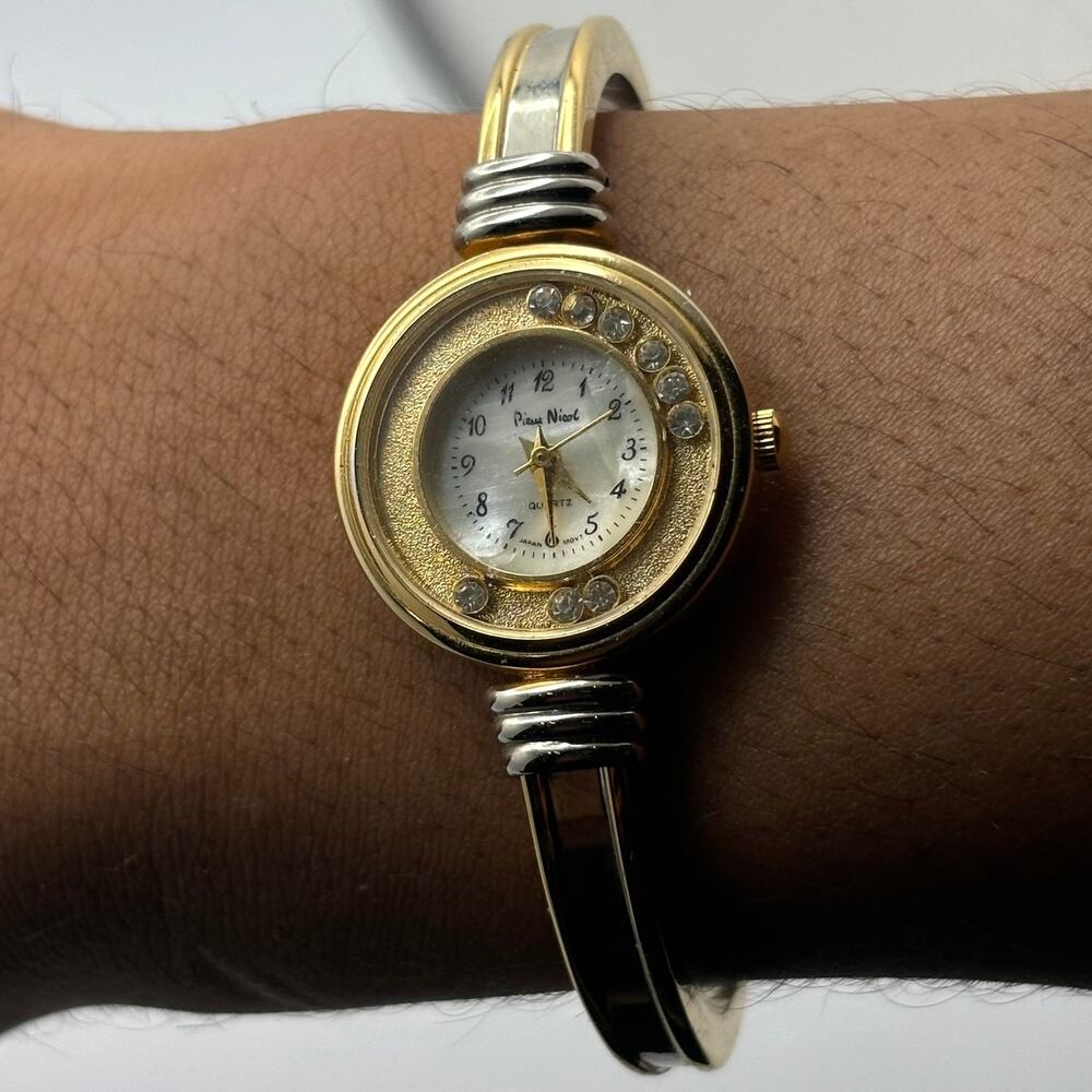 Vintage Gold & Silver Pierre Nicol Watch
